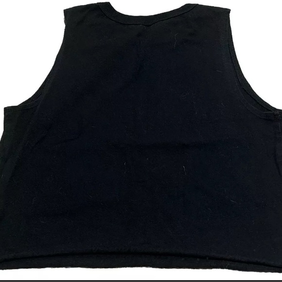 VANS Girls Tank Crop Top Women's XS Black Hawaii Island Extra Small - Picture 3 of 4